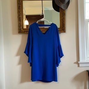 White House black market royal blue dress